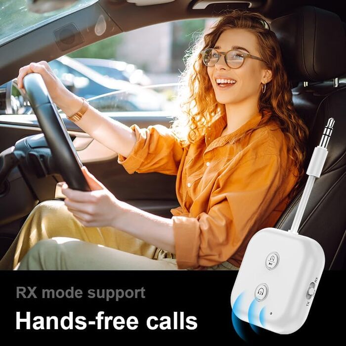 Isobel Bluetooth Передавач та Приймач 2-в-1: Bluetooth Адаптер 5.0 з низькою затримкою для TV/PC/Laptop. Підтримка Optical Toslink RCA 3.5mm AUX. Dual Link (Ultimate Transmitter Receiver)