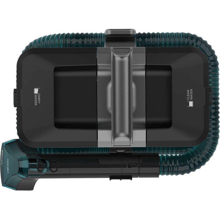 Пилгопоглинач Cecotec Conga Popstar 3000 CarpetClean: 400 Вт, 2 баки (чиста та брудна вода), водяний спрей, 6 м радіус дії, 1,2 м шланг (2000 Carpet&Spot Clean Compact)