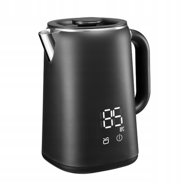 Електричний чайник Lehmann Aqua Black 20, 1500 Вт, 1,7 л, чорний