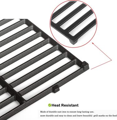 Гриль-решітка чавунна для Weber Spirit 300 серії (310 E310, 320 S310 S320) - замінна частина