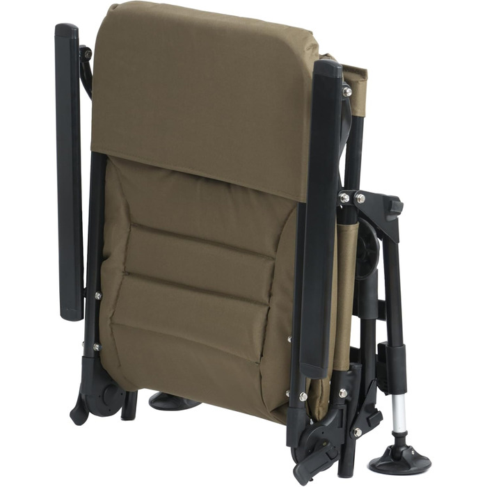 Крісло розкладне CampFeuer Angelstuhl для кемпінгу, риболовлі та відпочинку на природі (оливково-зелений)