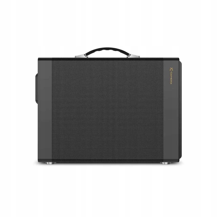 Корпус для міні-ПК, M-ATX, ITX, сітчастий, з ручкою, 3x aRGB вентилятори, WP40