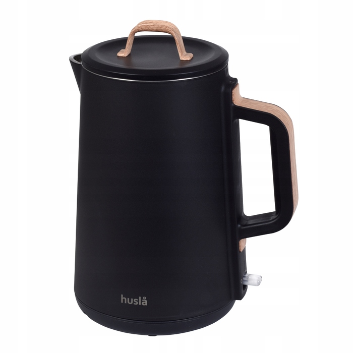 Електричний чайник Husla 73929, 2000 Вт, 1,5 л, чорний