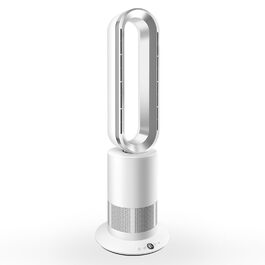 Безлопатевий вентилятор-нагрівач TP18Pro 2-в-1: 10 режимів охолодження, 3 - обігріву, пульт та сенсорне керування, тихий DC-двигун