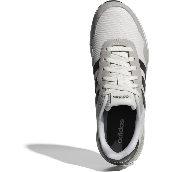 Кросівки Adidas Run 60s 4.0 для чоловіків, 43 1/3 EU, білий, чорний, білий