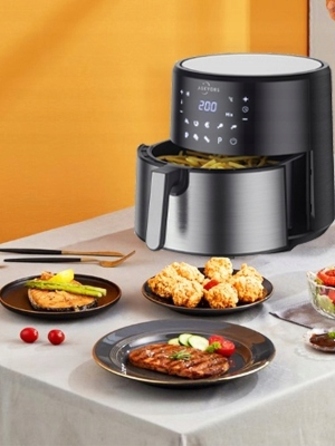 Аерофритюрниця Askyors 8л, 1700 Вт з електронним термостатом