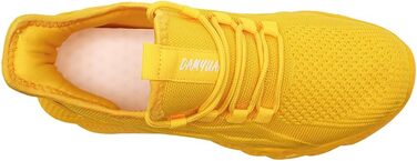 Жіночі кросівки для ходьби, бігу та трекінгу - EGMPDA, жовті, розмір 38 EU