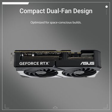 Ігрова відеокарта ASUS Prime GeForce RTX 5070 12GB GDDR7 OC Edition Dual, чорна