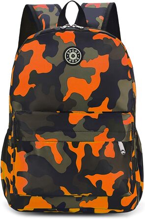 Дитячий рюкзак для хлопчика Kinderrucksack: міні-рюкзак, рюкзак у дитячий садок, шкільний рюкзак, сумка для малюків (#3 Помаранчевий-a)