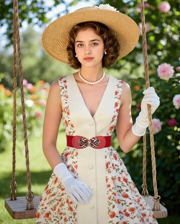 Жіночий широкий еластичний пояс JasGood (4 шт) - чорний, коричневий, срібний, червоний - для талії 71-87 см та 103-117 см