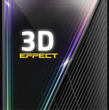 Корпус для ПК Empire Gaming Gamer Crystal – Чорний, ARGB, Mid-Tower, ATX/Micro ATX/ITX, 3D-дзеркальний ефект, RGB вентилятори