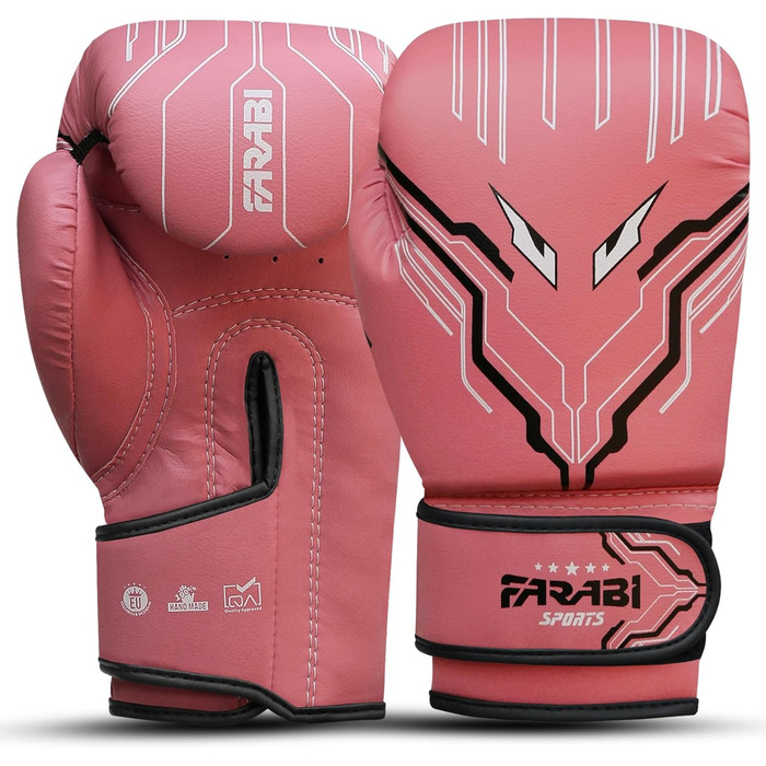 Боксерські рукавички Farabi для дітей (5-10 років) - MMA, Муай Тай, бокс - 6oz