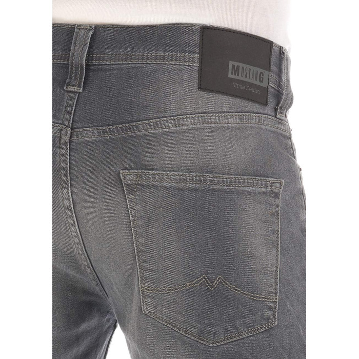 Джинси чоловічі Mustang Vegas Slim Fit Stretch Denim Сірі (30-44W / 32-34L)