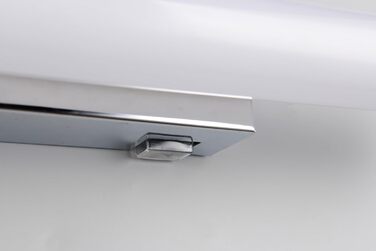 Trio Leuchten LED Bathroom Wall Light Mattimo 283274106, Metal Chrome, White Plastic, 4.3 Watt LED