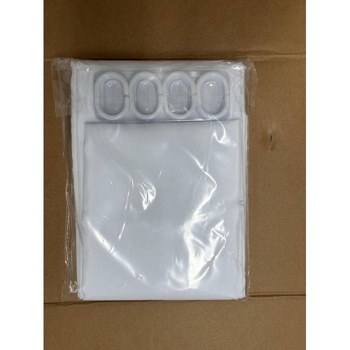 Шторка для душу DUFU, водонепроникна, миється | Швидковисихаюче поліестерне полотно з 12 гачками | Напівпрозора захисна шторка для ванни (180x200 см, Темно-сірий)