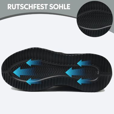 Черевики робочі чоловічі/жіночі, спортивні, дихаючі, з металевим носком, антиковзаючі, розмір EU 37-46 (38 EU, сірий)