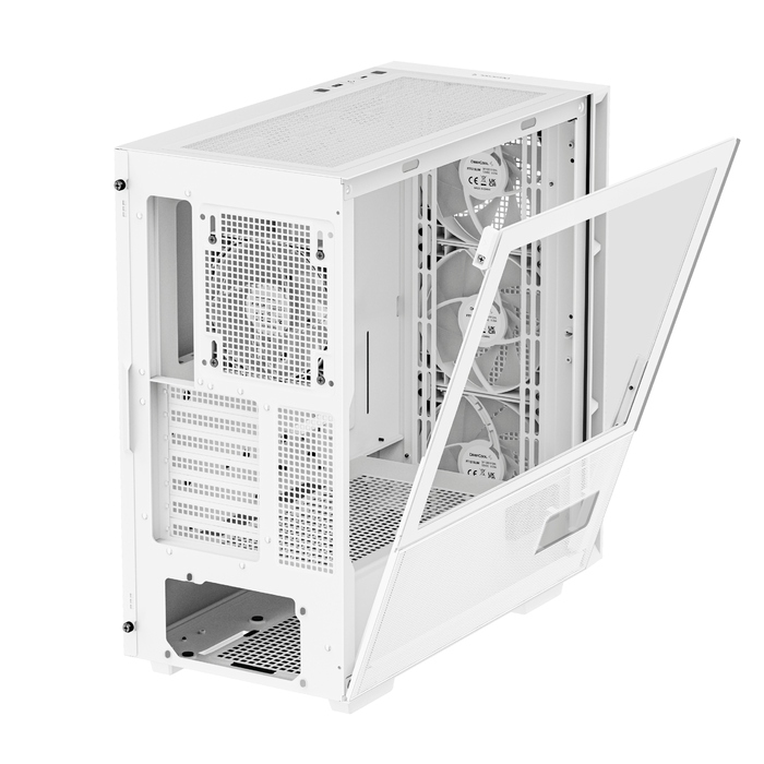 Корпус Deepcool CH560 Midi Tower, білий