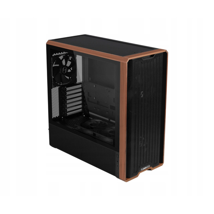 Корпус Lian Li Lancool 217 LAN217X Midi Tower ATX, загартоване скло, чорний