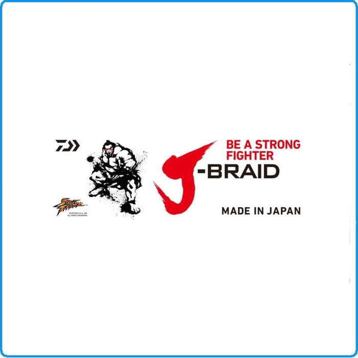 Плетена риболовна волосінь Daiwa J-Braid 8, 0.20 мм, 13 кг, 300 м, салатова
