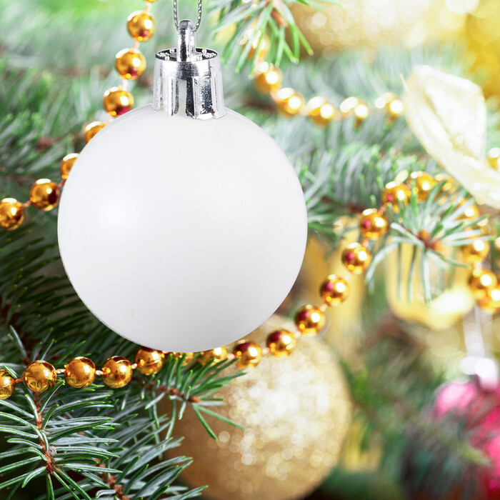 Relaxdays Set of 100 Christmas Baubles