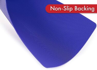 Нековзкі килимки для обробної дошки Dexas, 4 шт., 14 x 20 см, різні кольори (сірий, червоний, білий, зелений)