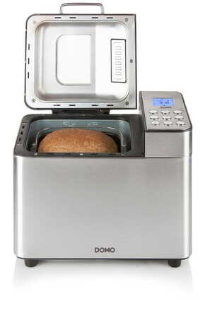 Хлібопічка Domo B3971, сріблястий/сірий, 500 Вт