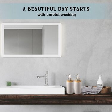 Дозатор для мила з кераміки, 500 мл, з металевим насосом, 2 шт. (сірий)