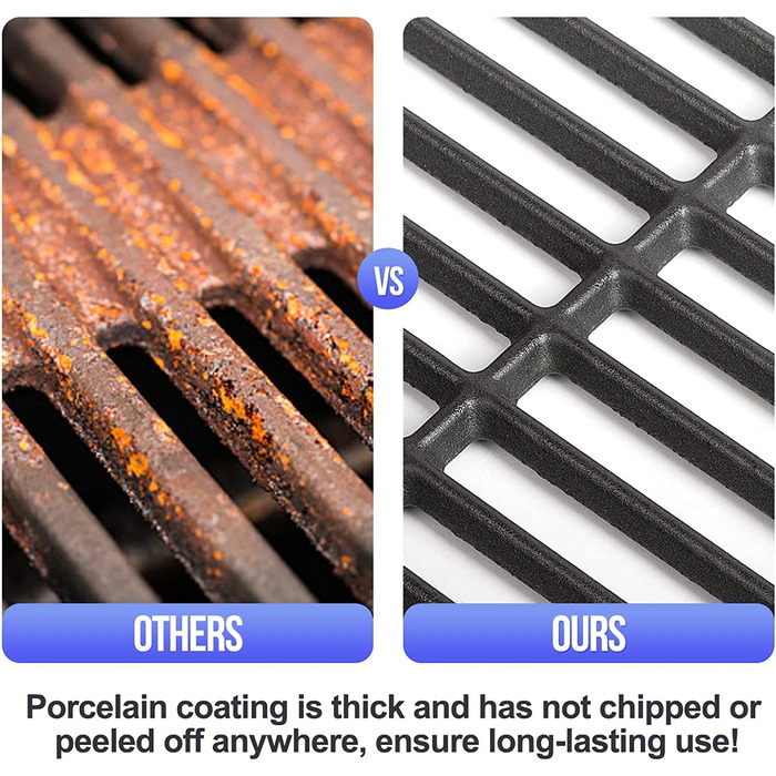 Решітка-гриль для Weber Spirit I & II 200 210 220 310 320 (7637) - чавун, замінна частина