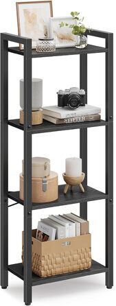 VASAGLE 4-Tier Regal mit offener Ablage