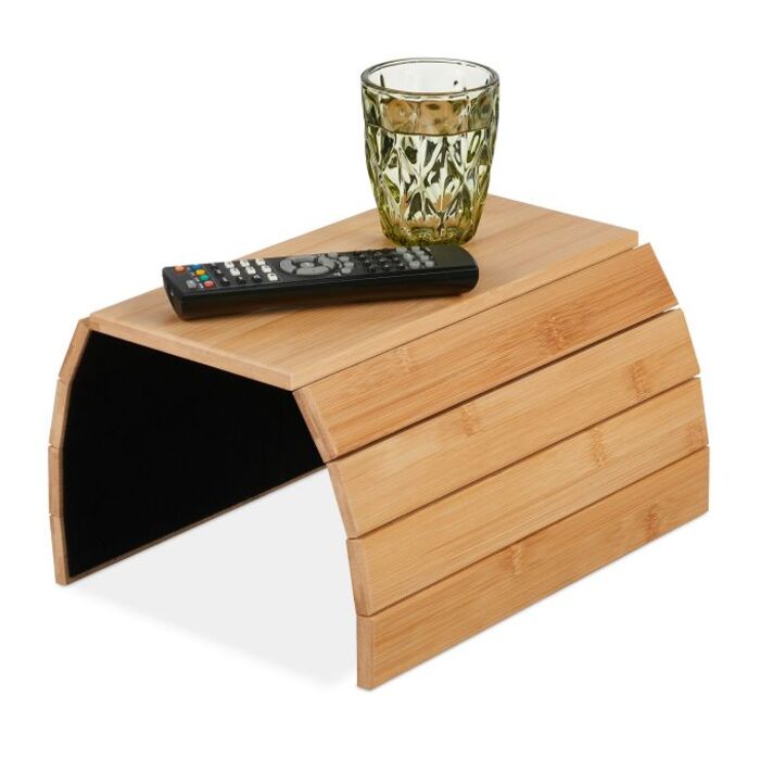 Relaxdays Bamboo Sofa Table
