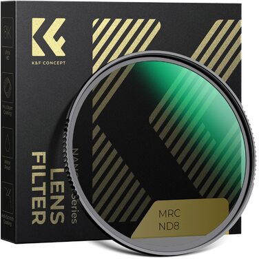 ND-фільтр K&F Concept Nano-X ND8 (3 Stop) 77mm для фотокамер