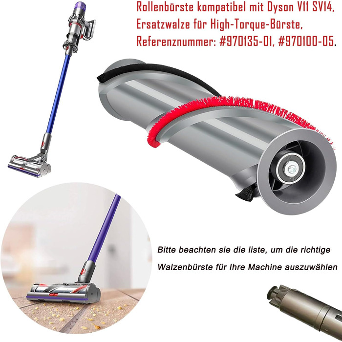 Електрична насадка для миття підлоги Dyson V15, V11, V10, V8, V7 - з баком та 6 змінними мікрофібрами