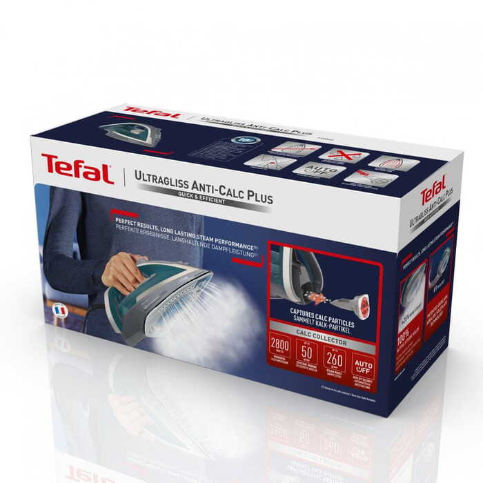 Парова праска TEFAL Ultragliss Plus FV6842 2800 Вт з потужним паровим ударом