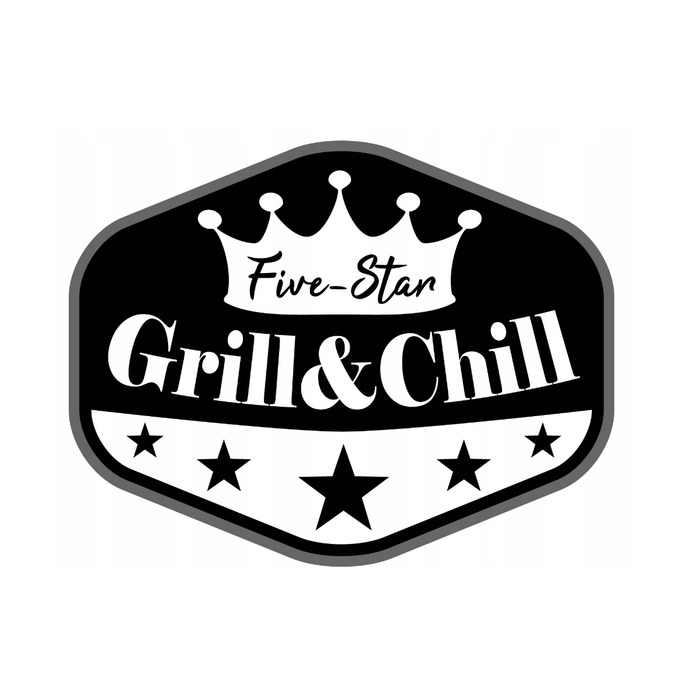 Вугільний гриль Five-Star Grill&Chill 50 x 26,5 см