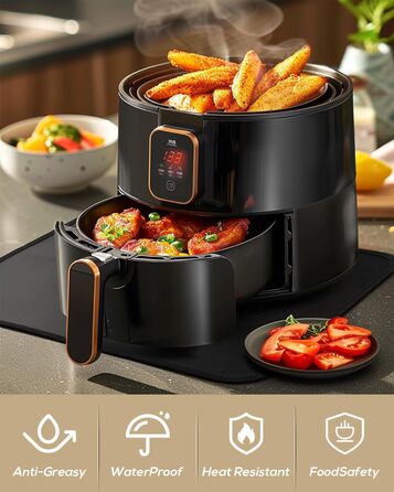 Термостійкі підкладки під фритюрницю та кавомашину 38x46 см (2 шт.)