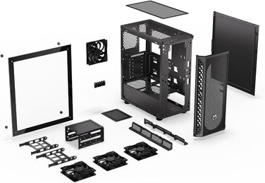 Корпус для ПК Endorfy Signum 300 Solid з Mesh-панеллю, 1 вентилятор PWM, фільтри проти пилу, ATX, EY2A003