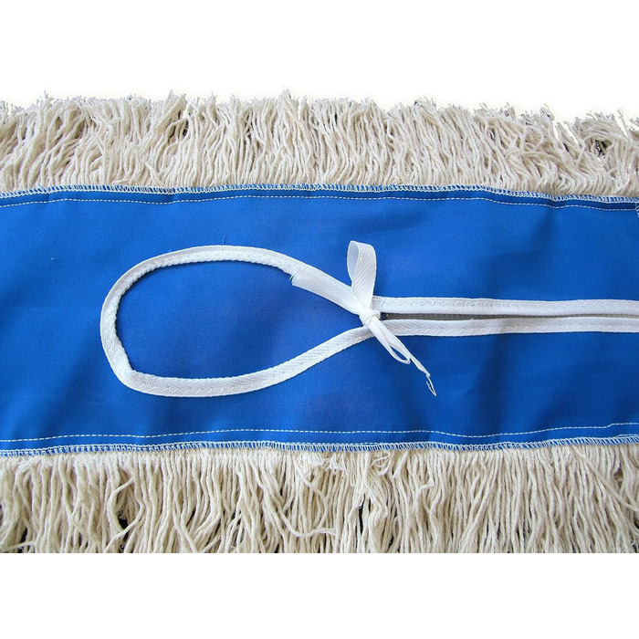 Industrial Strength Washable Cotton Dust Mop Refill, thick tufted head for home & commercial use, fits wire frame, cleans hardwood, laminate, concrete, or other flooring systems 24