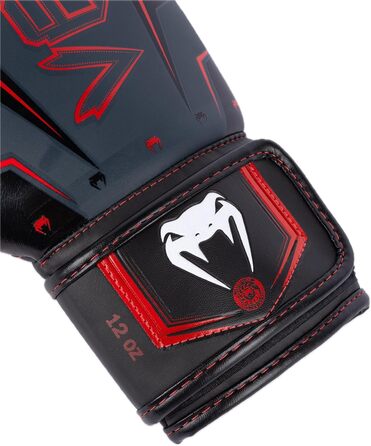Боксерські рукавички Venum Elite Evo (Морський, Чорний, Червоний, 14 Oz)