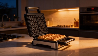 Вафельниця ISAJ 3024, 2200 Вт, срібляста