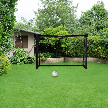 Relaxdays Black Football Goal 120 x 180 cm