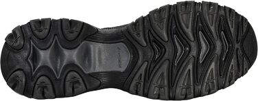 Черевики робочі чоловічі Skechers Cankton Ebbitt зі сталевим підноском, чорно-темно-сірі (31 EU)