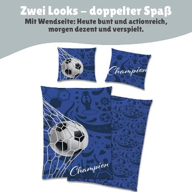 Комплект постільної білизни для дитячого ліжечка Kinderbettwäsche: 2 шт. з тваринами та глобусом. Декоративний комплект включає ковдру 135x200 см та подушку 80x80 см з блискавкою. Підходить для хлопчиків та дівчаток. 100% бавовна, ренфорсе, приємна до шкі