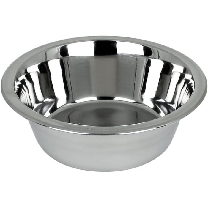 Набір мисок для тварин з нержавіючої сталі PARENCE - 2 шт. - Антиковзкий стійкий підставник - для котів та маленьких собак - діаметр 11 см