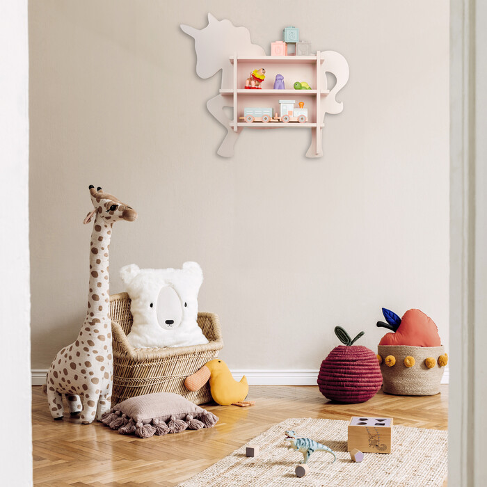Relaxdays Unicorn Kids' Shelf