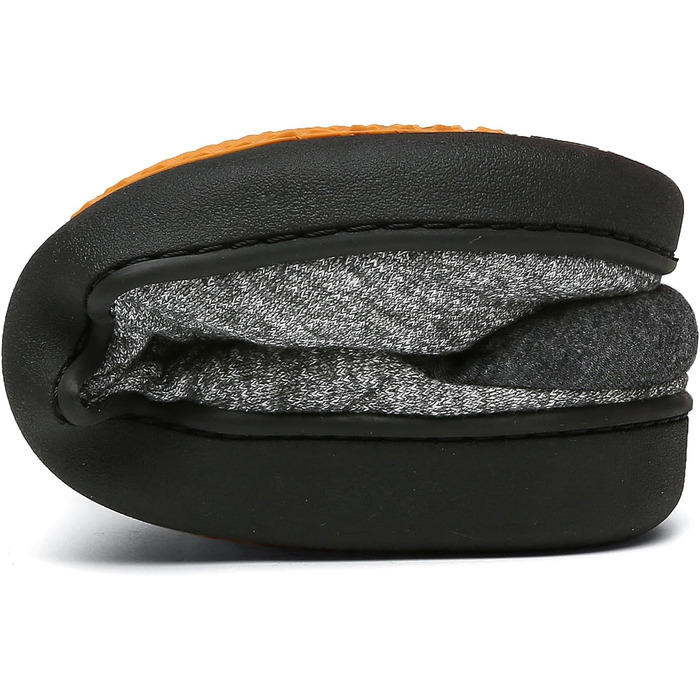 Теплі домашні капці Mishansha зимові чоловічі та жіночі з піною Memory Foam, сірі, розмір 43 EU