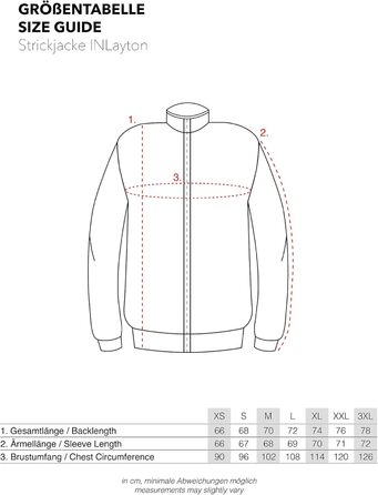 Чоловічий кардиган Indicode INLayton з високим коміром та блискавкою | Дріб'язкова в'язана куртка для чоловіків, білий, колір Аспарагус