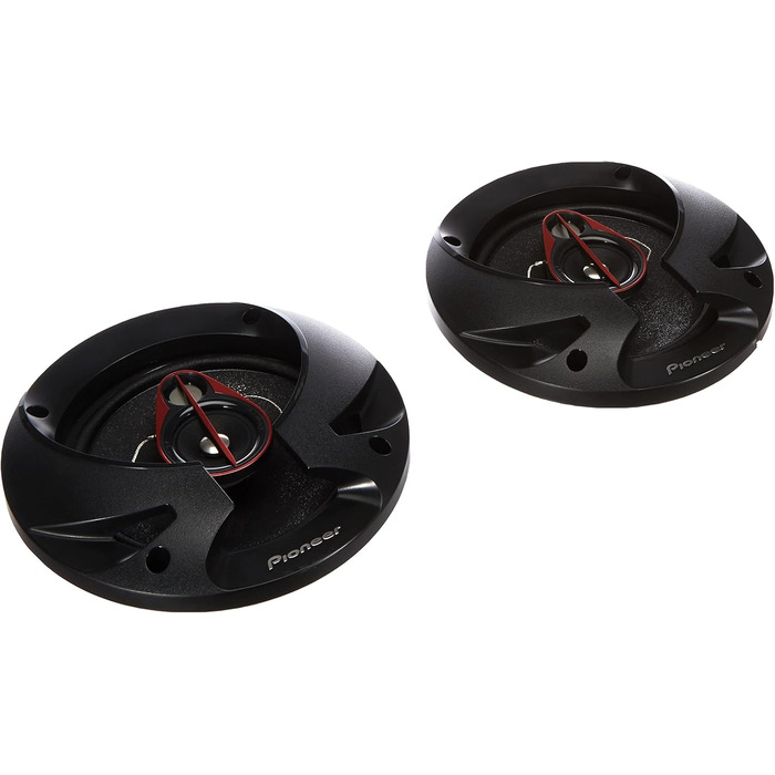 Автомобільна коаксіальна акустика Pioneer TS-R1750S 3-смугова, 250 Вт, 17 см, потужний звук, чорна, 2 динаміки