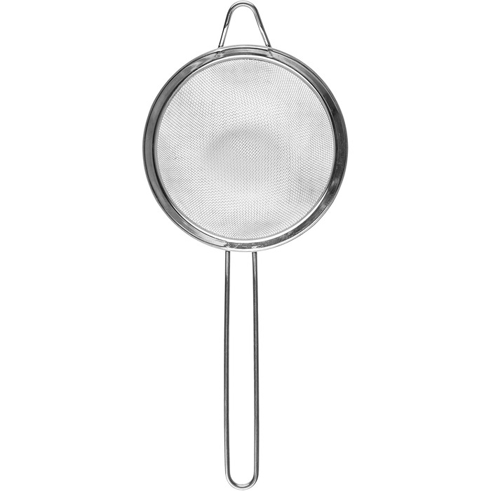 Набір металевих сит Smart-Planet (3 шт.) - для салату, борошна, цукрової пудри. Сита з нержавіючої сталі з ручкою