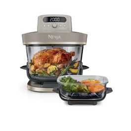 Скляна аерофритюрниця Ninja CRISPi PRO XL з 5 функціями, колір Stone Gold