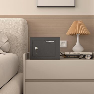 STEELIST 0,23 - сталевий сейф для готівки та особистих речей з ключовим замком